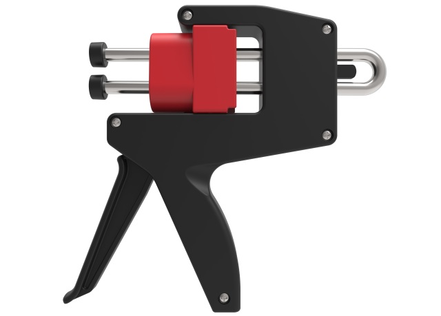 2-component manual gun